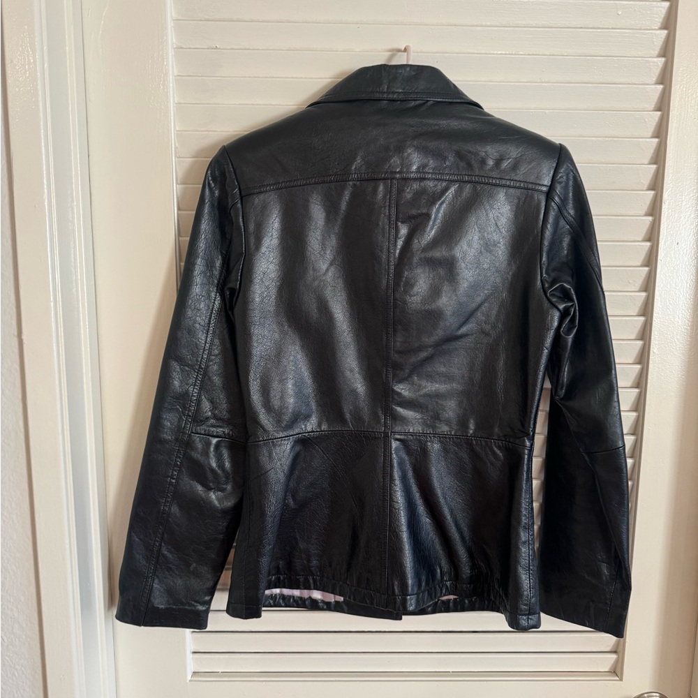 Maxima Vintage Wilson’s leather black blazer - Picture 7 of 7